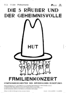 Familienkonzert Die fuenf Raeuber und der geheimnisvolle Hut